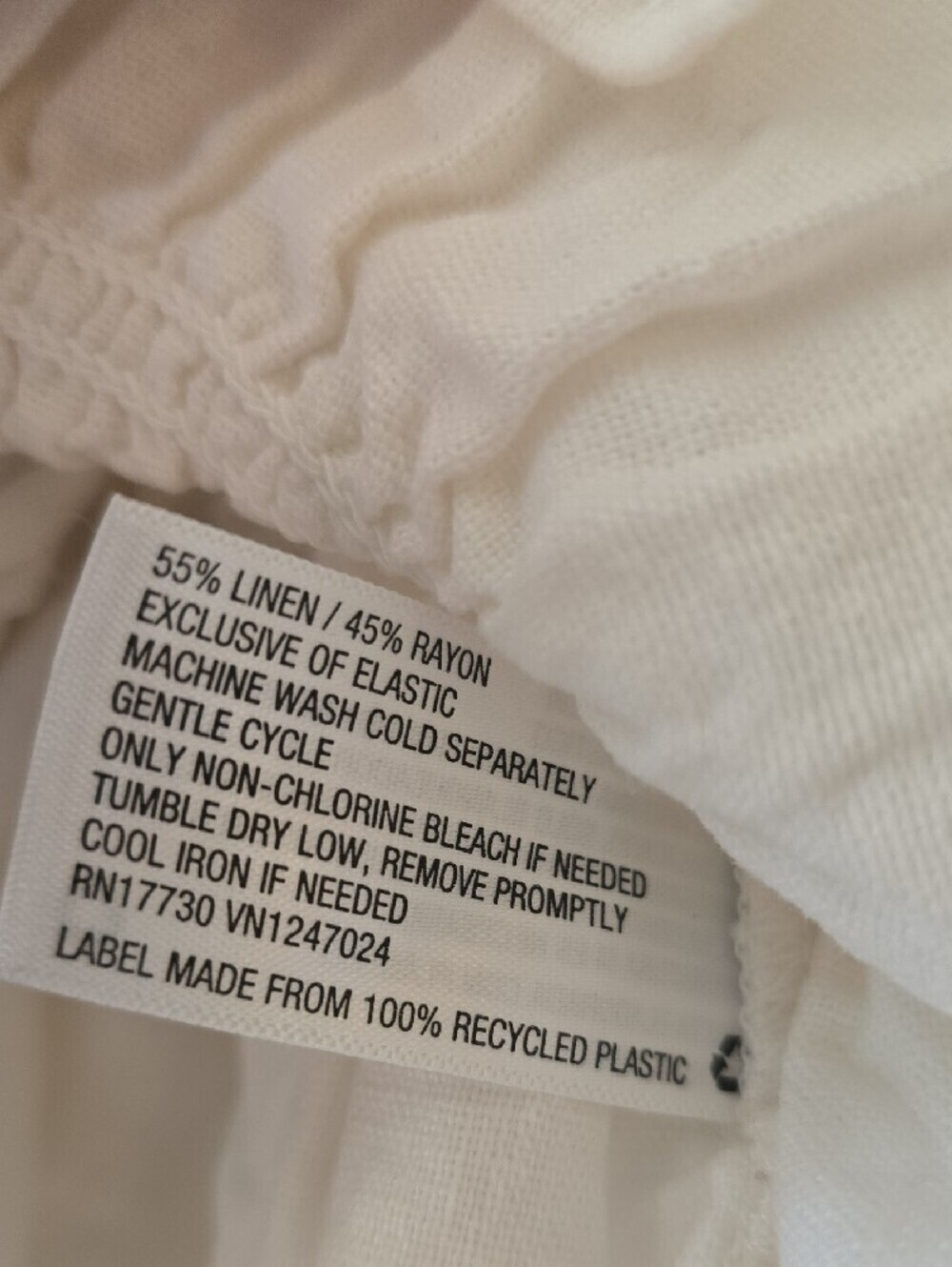Universal Thread White Smocked Button-Front Cami - Picture 3 of 4